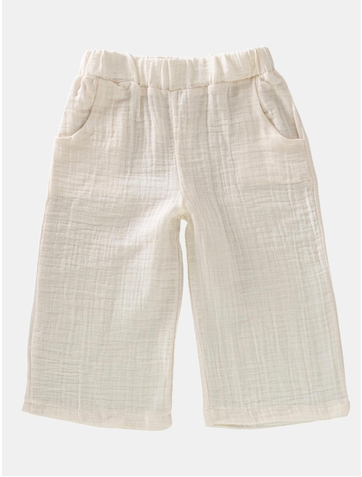 Müslin Krem Kız Takım