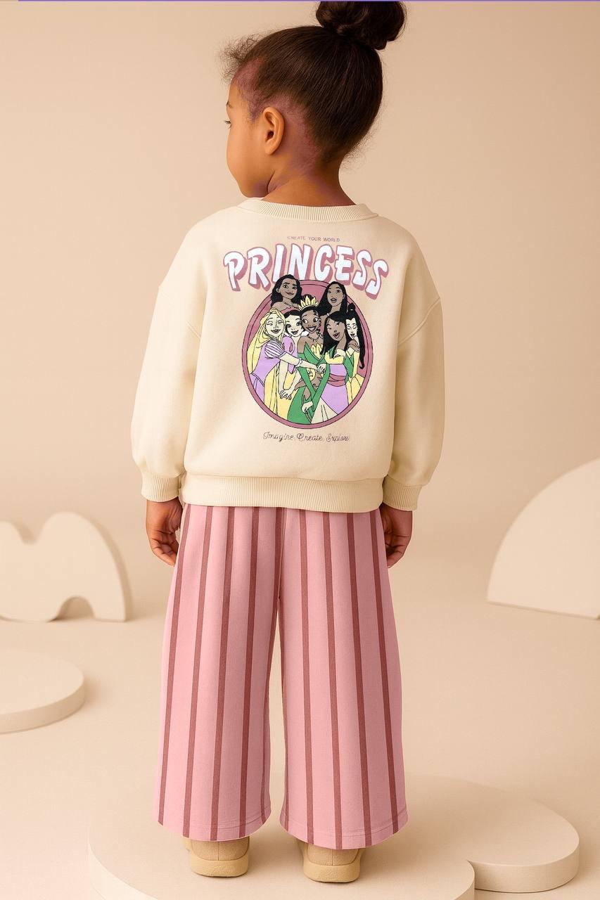 Princess Baskılı İkili Takım