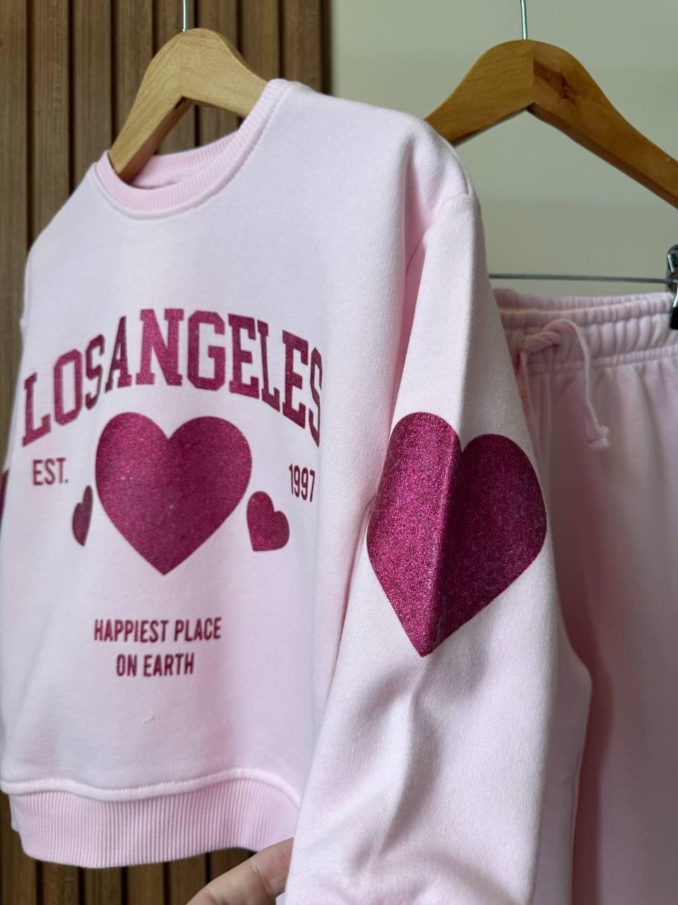 Los Angeles Baskılı İkili Takım