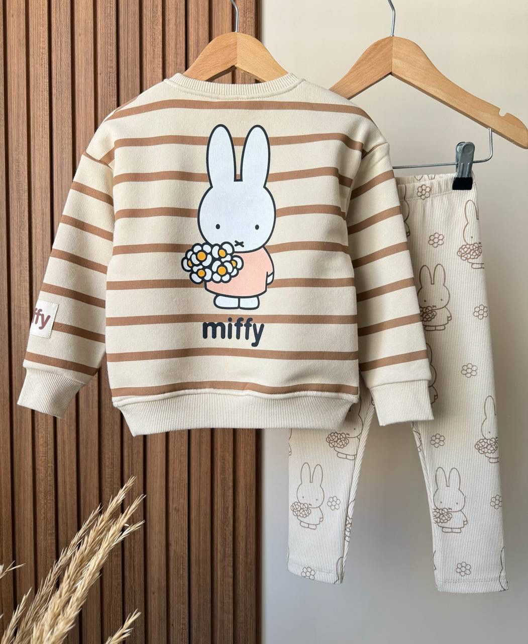 Miffy Baskılı İkili Takım