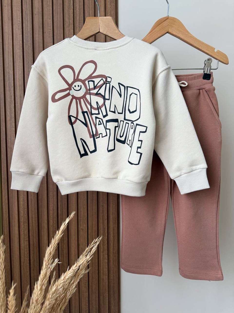 Kind nature Baskılı İkili Takım