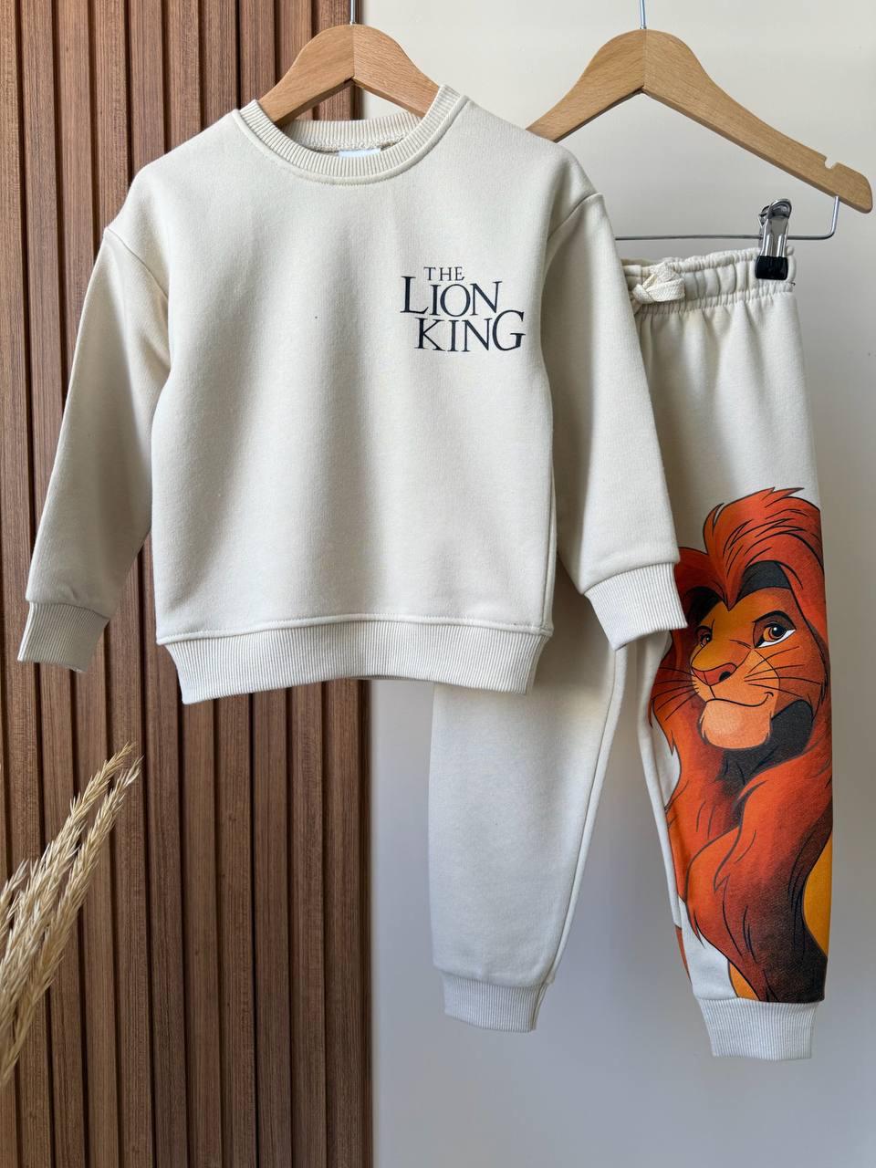 Lion King Baskılı İkili Takım