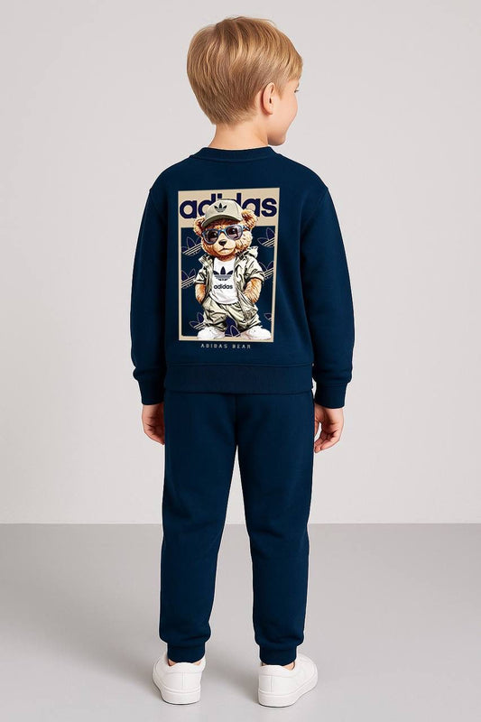 ADS Bear Baskılı İkili Takım