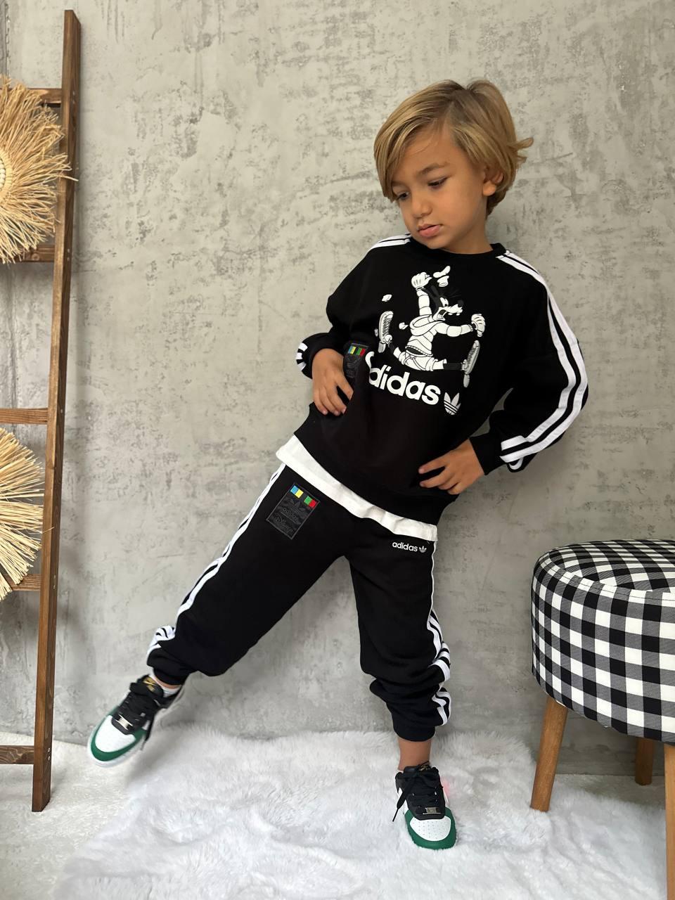 Ads Siyah Baskılı İkili Takım