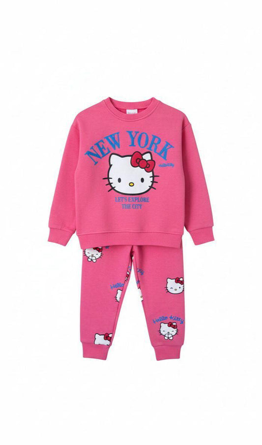 Hello Kitty New York Pamuklu Takım