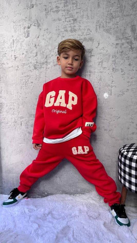 Pamuklu Kırmızı Enerji Takımı