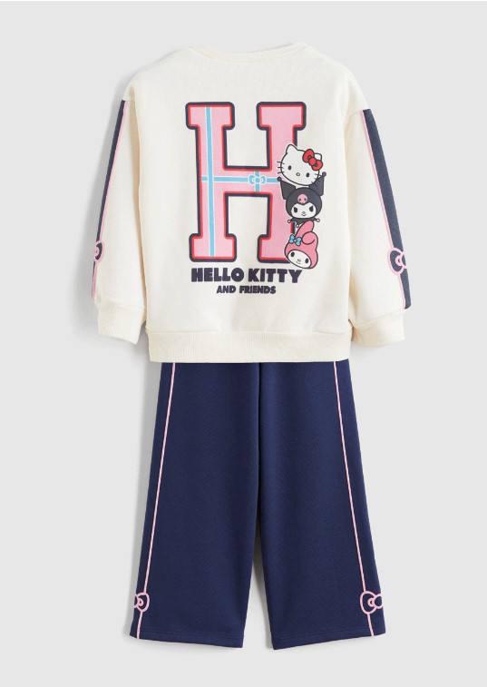 Hello Kitty Baskılı İkili Takım