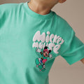 Çocuk Mickey Mouse Lisanslı Şortlu İkili Takım