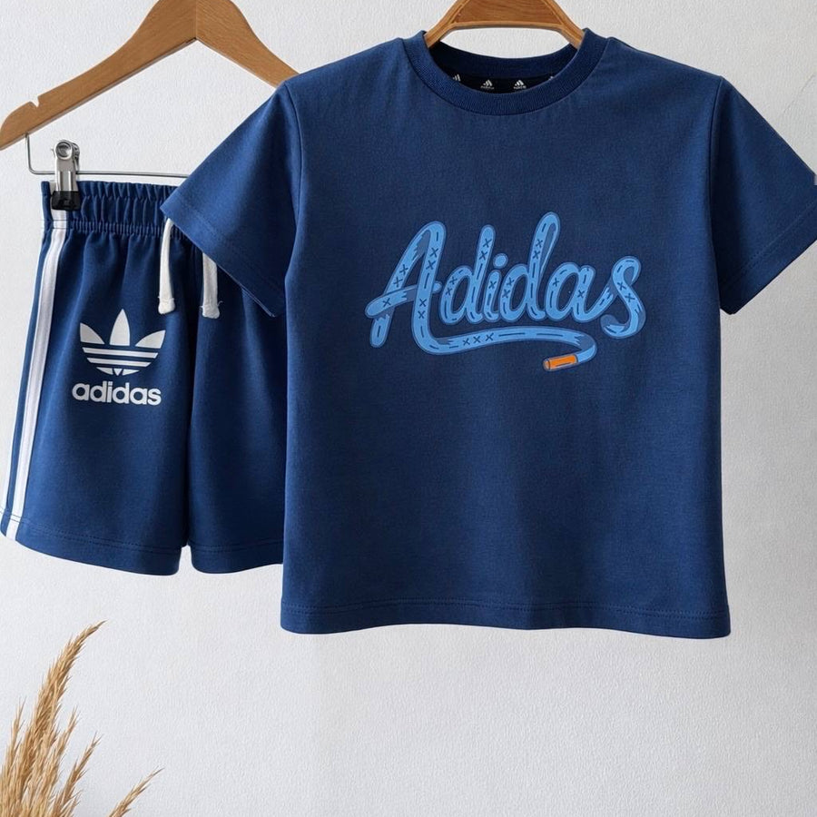 Ads Baskılı Takım Lacivert