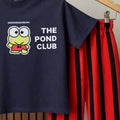 Frog Baskılı Çizgili Takım
