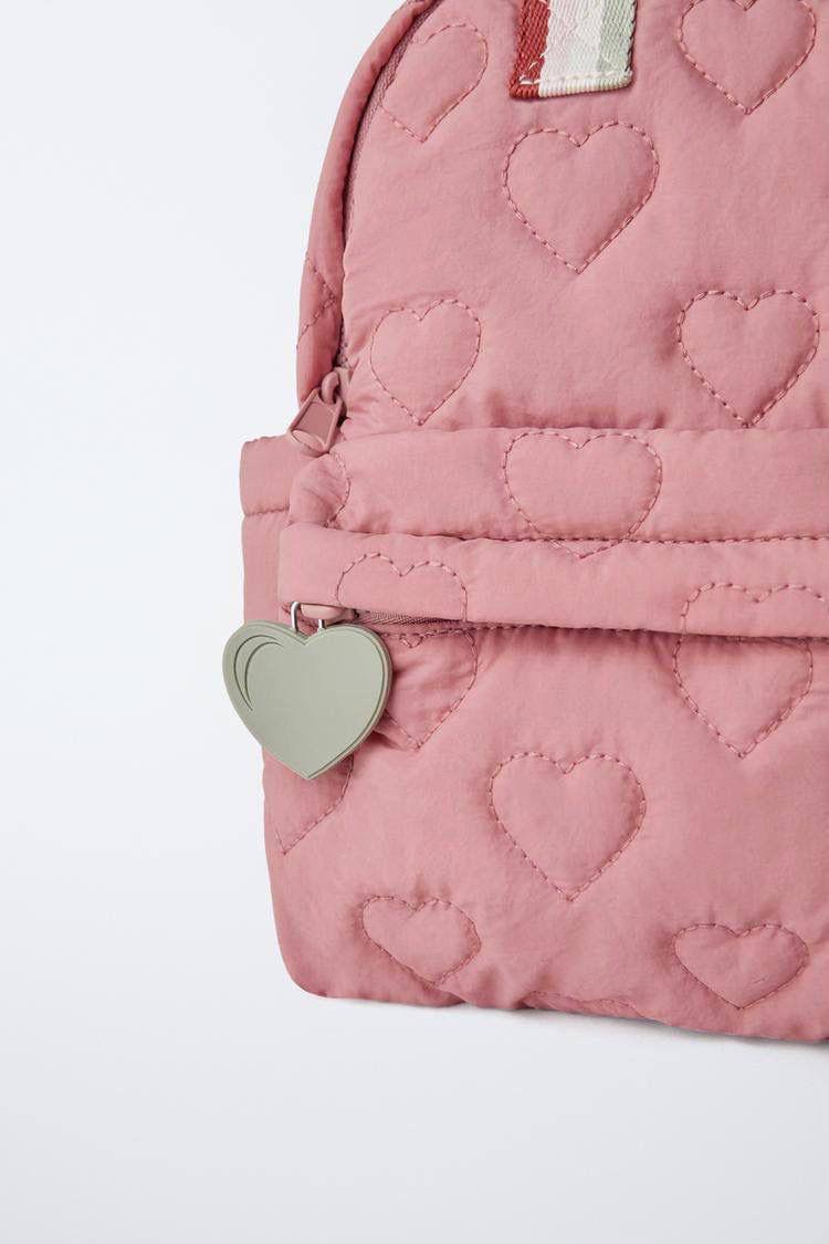 Kalp Detaylı Sırt Çantası