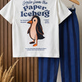Paper Iceberg Baskılı Takım
