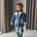 Denim Pantolon-Ceket 2’li Takım