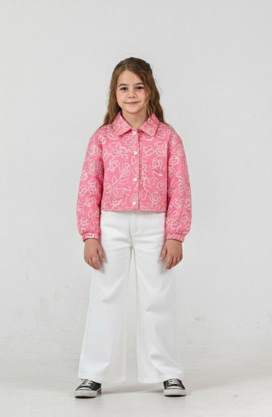 Çiçek Desenli Takım