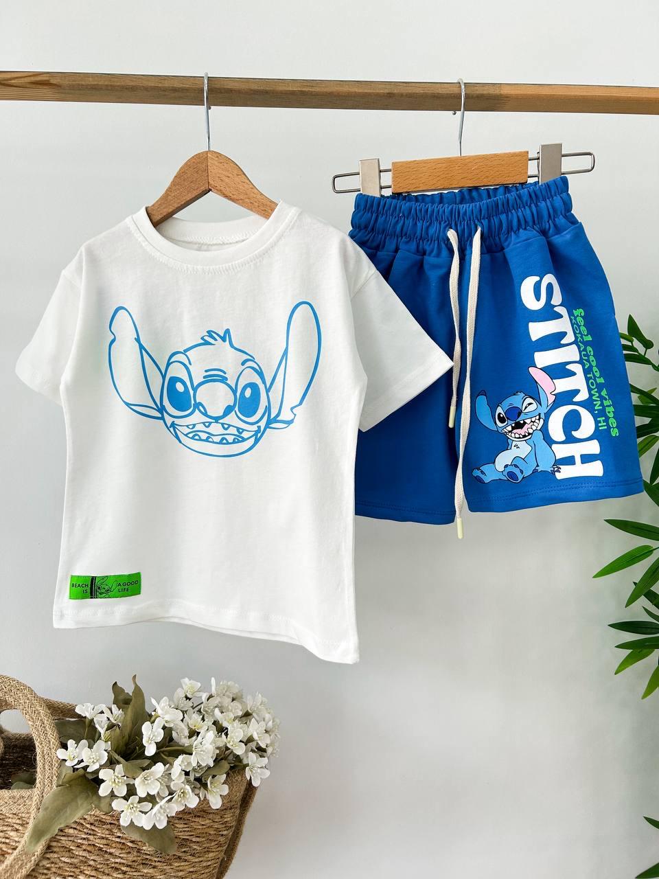 Stitch Oversize Çocuk Takım