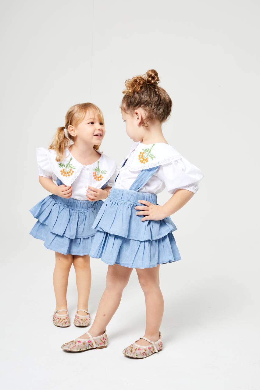 Gömlek Salopet Kız Takım