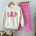 Fırçalı Kumaş GAP Takım Pembe