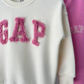 Fırçalı Kumaş GAP Takım Pembe