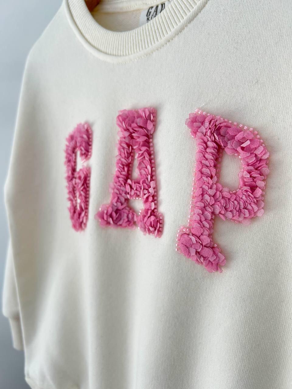 Fırçalı Kumaş GAP Takım Pembe