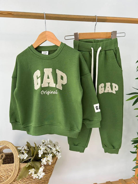 Fırçalı Kumaş GAP Takım Yeşil