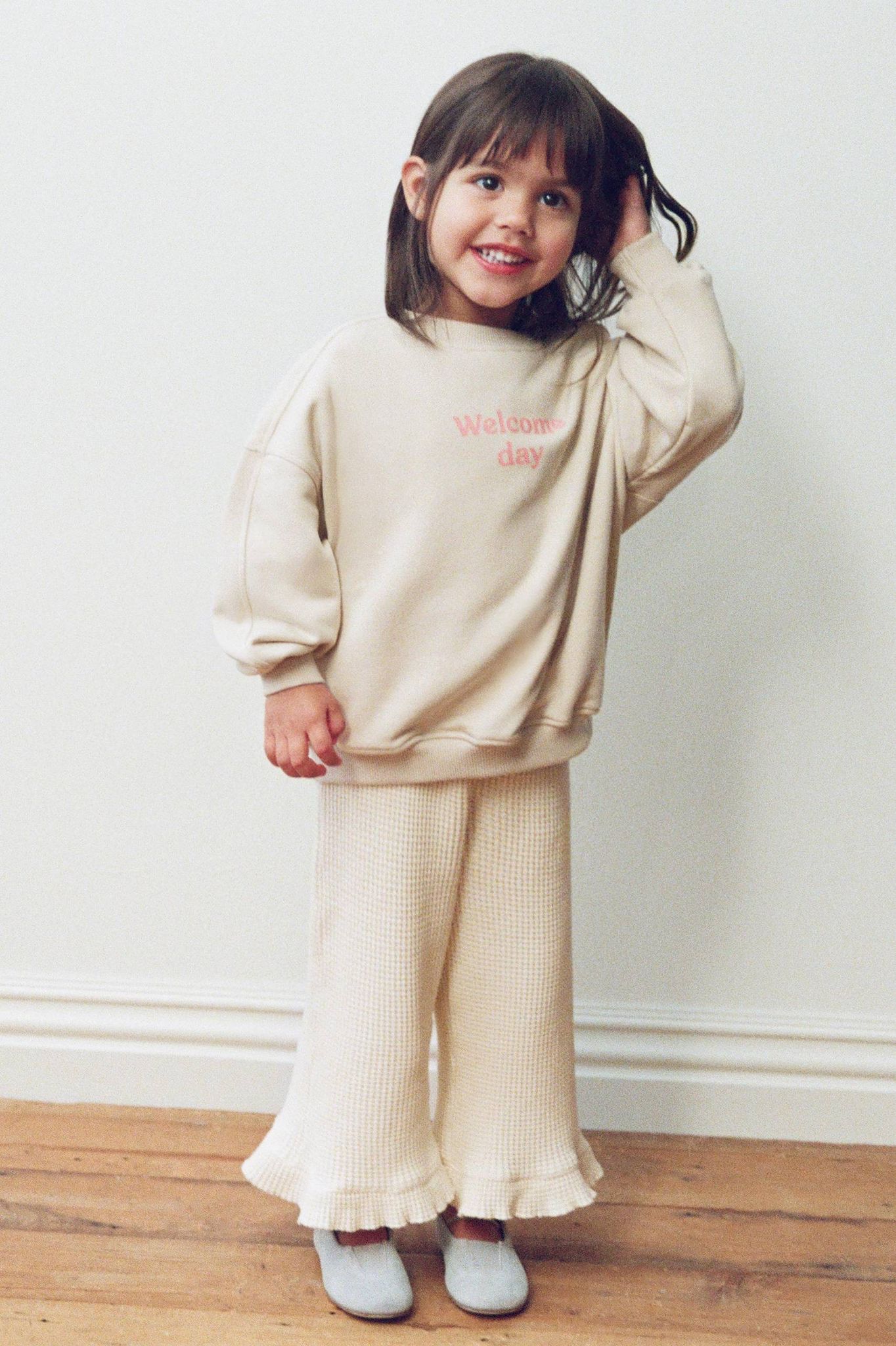 Sweat ve Gofre Kumaş Tayt Takım