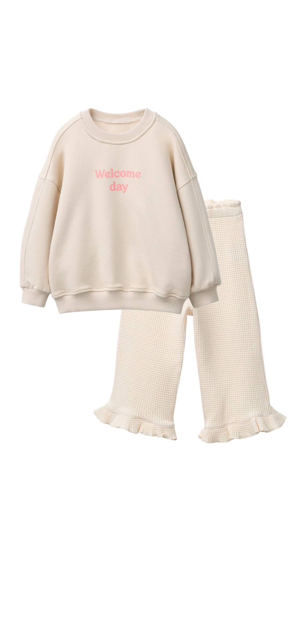 Sweat ve Gofre Kumaş Tayt Takım