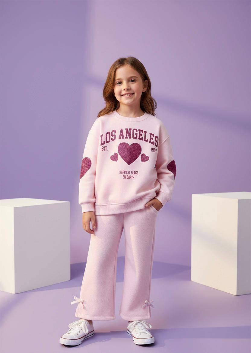 Los Angeles Baskılı İkili Takım