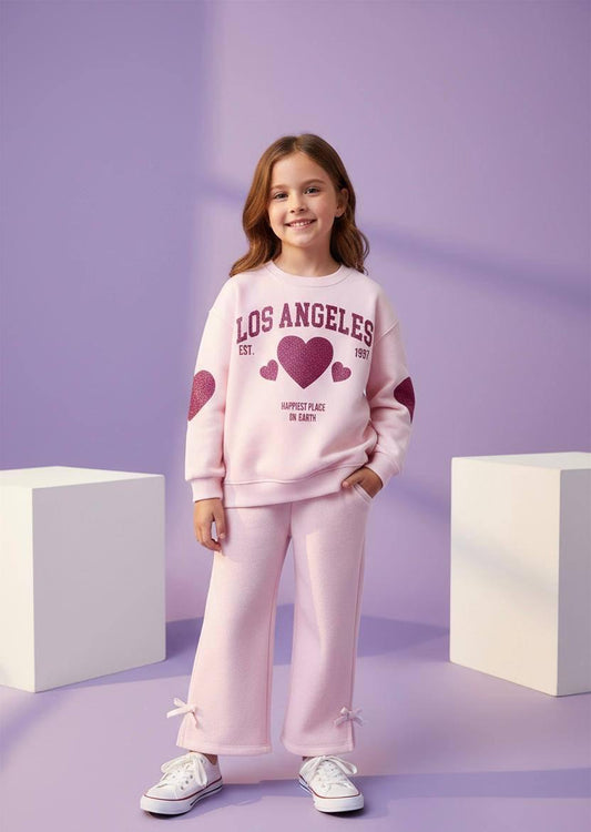 Los Angeles Baskılı İkili Takım