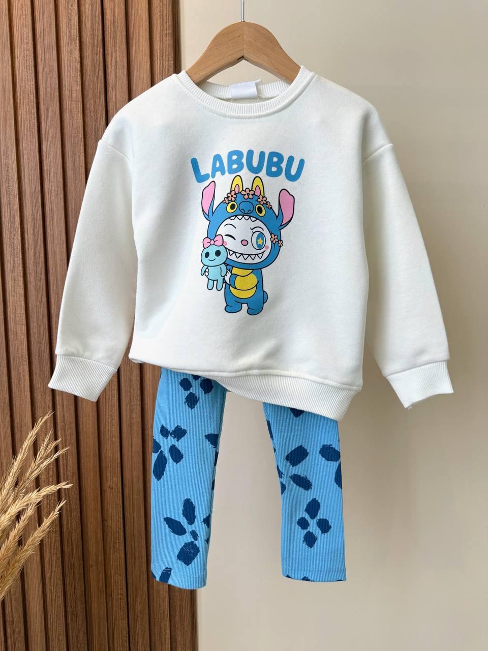 Labubu Baskılı İkili Takım