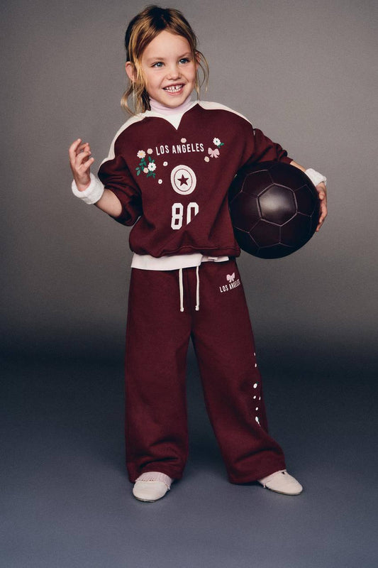 Los Angeles 80 Baskılı İkili Takım