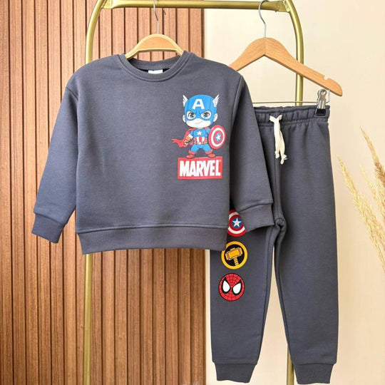 Marvel Baskılı İkili Takım