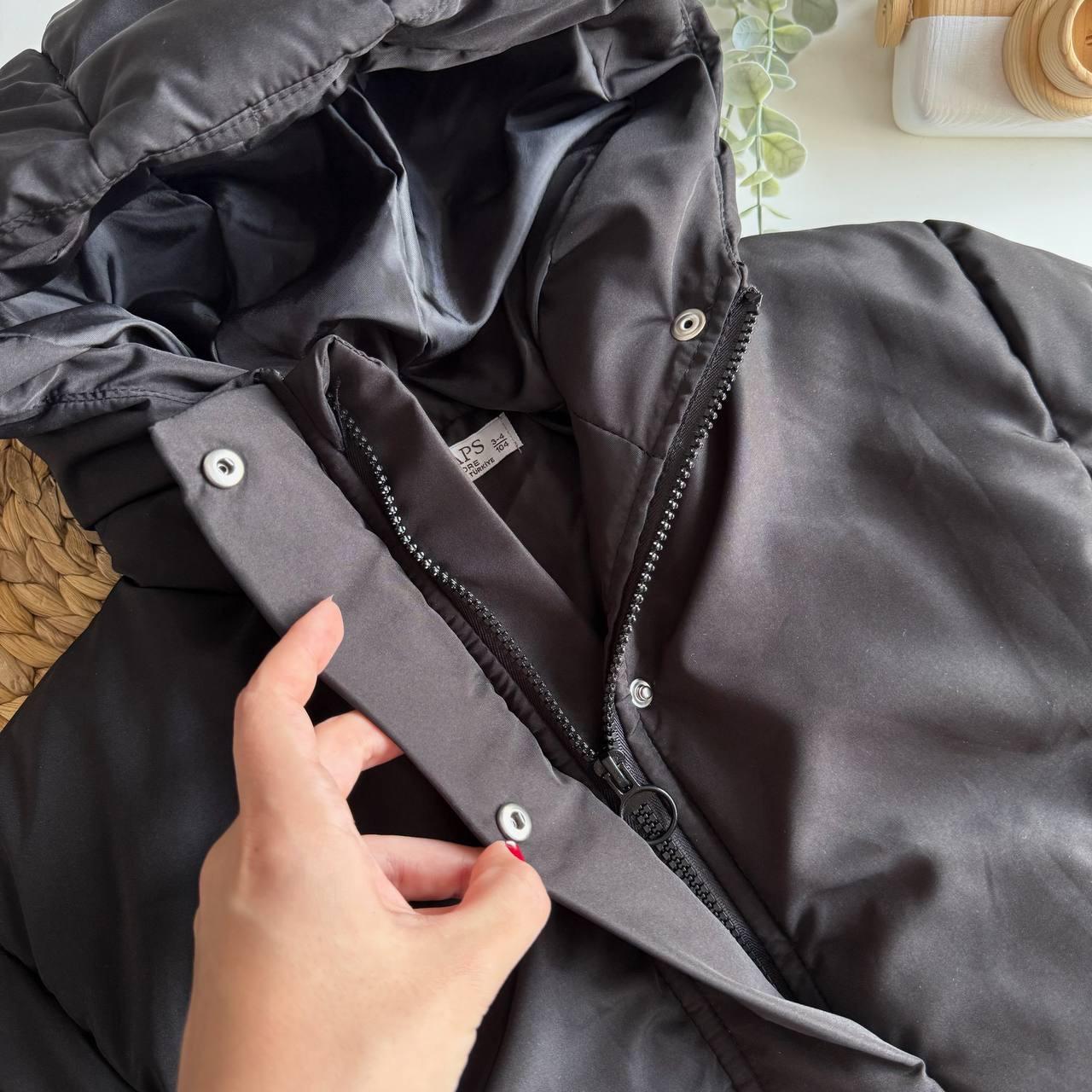 Su Geçirmez Şişme Kapüşonlu Mont