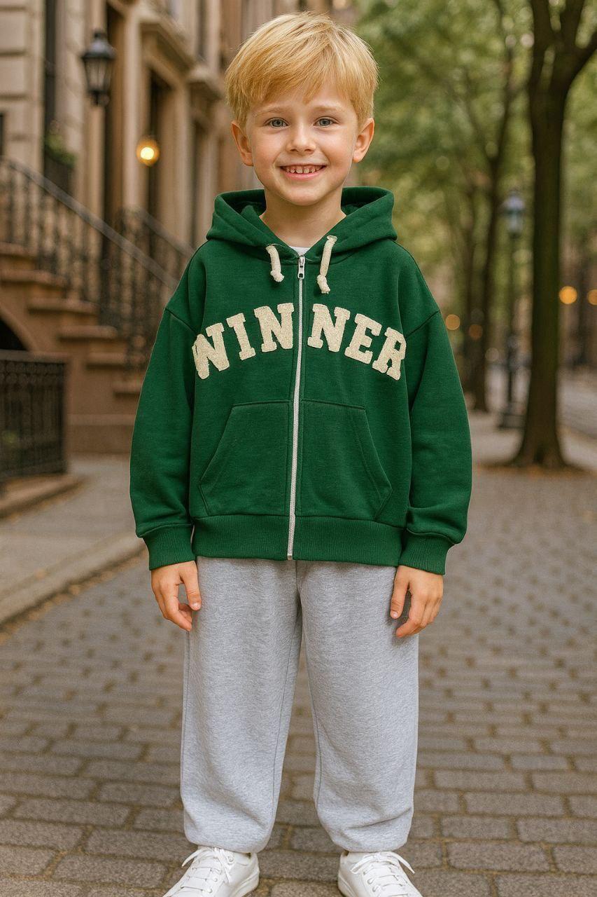 Winner Punch Detaylı İkili Takım Yeşil