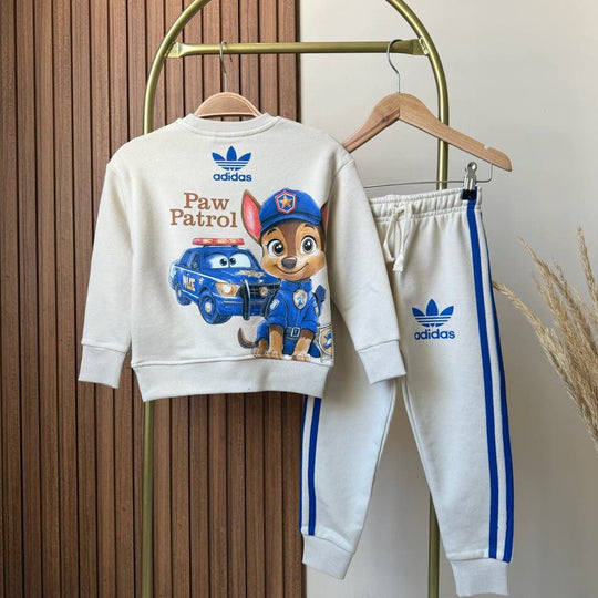 Paw Patrol Ads  Baskılı İkili Takım- Ekru