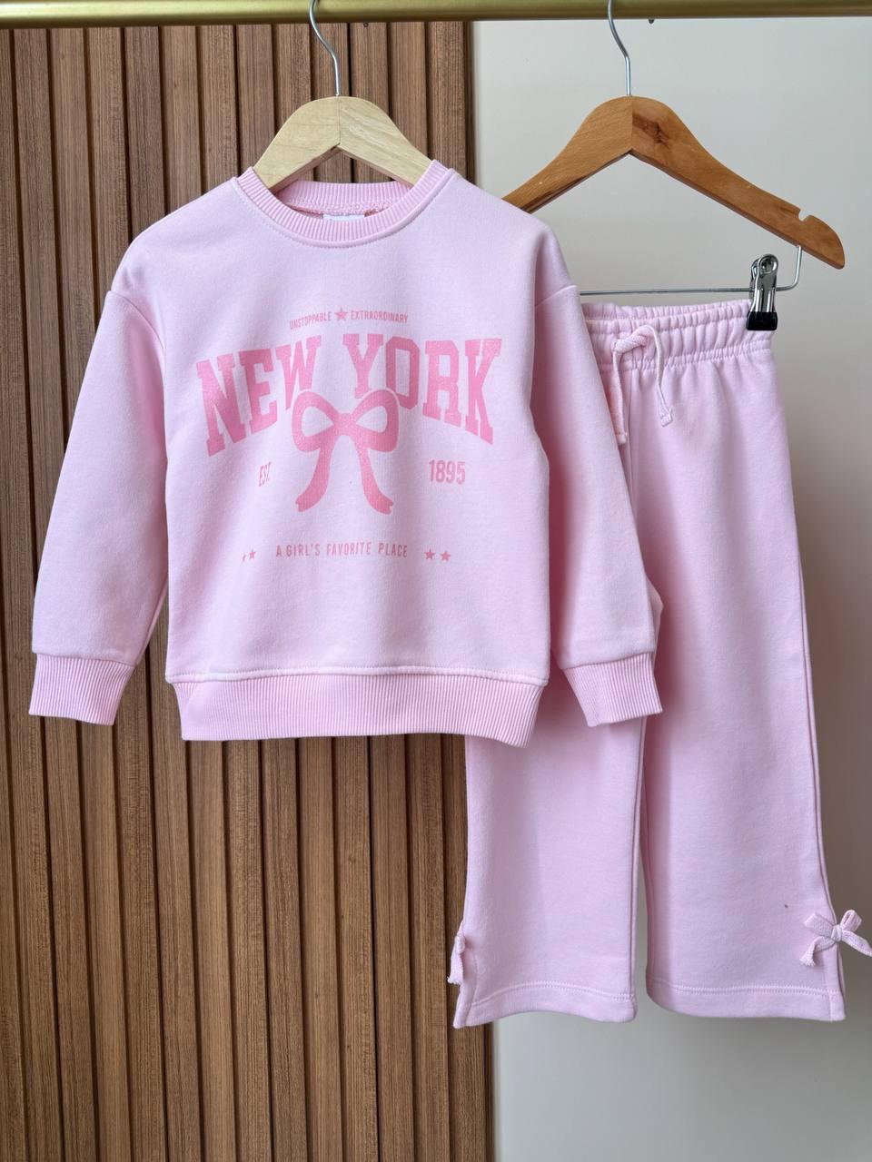 Newyork Baskılı İkili Takım