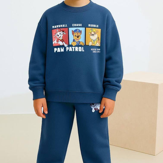 Paw Patrol Mavi Baskılı İkili Takım