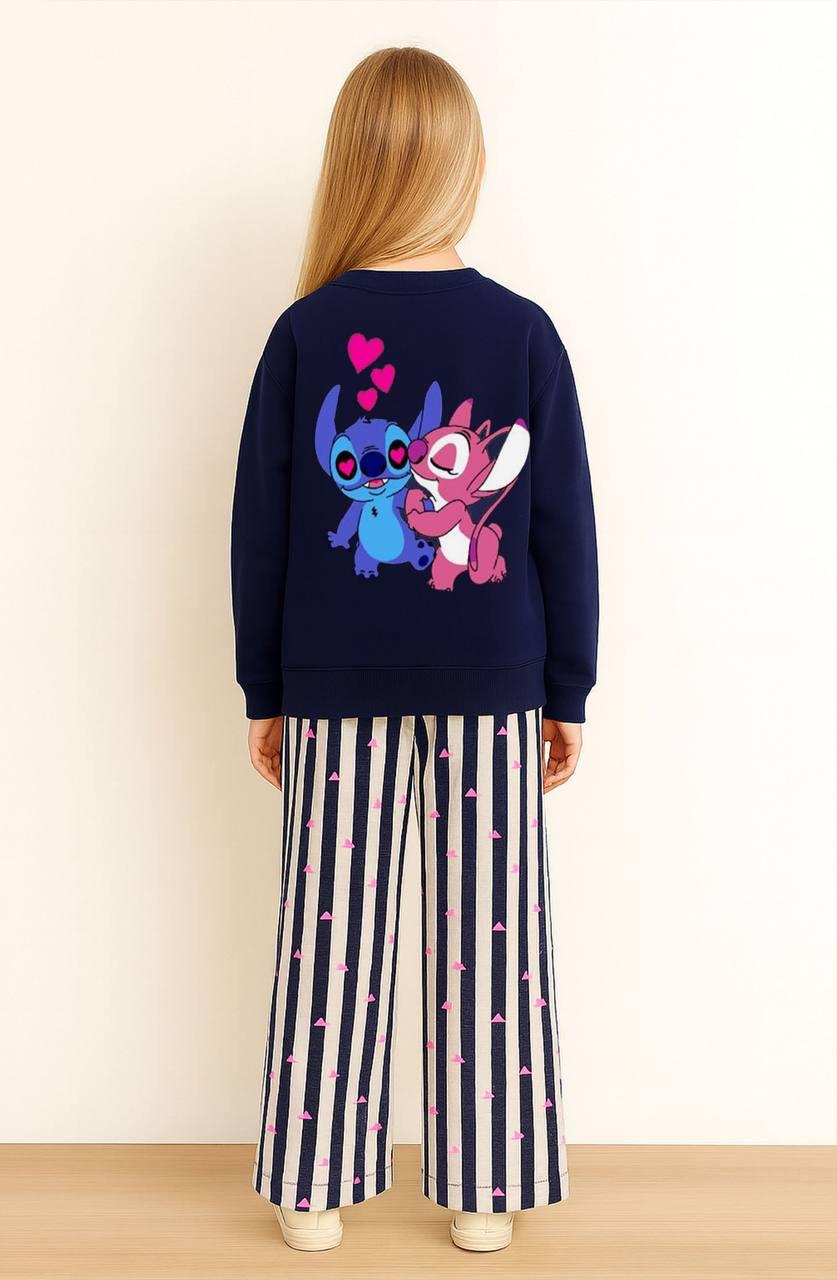 Lilo Stitch Baskılı İkili Takım