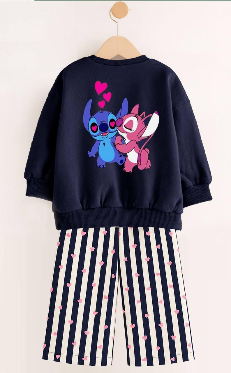 Lilo Stitch Baskılı İkili Takım