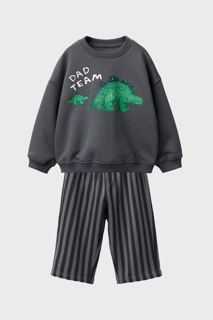 Dino Baskılı İkili Takım