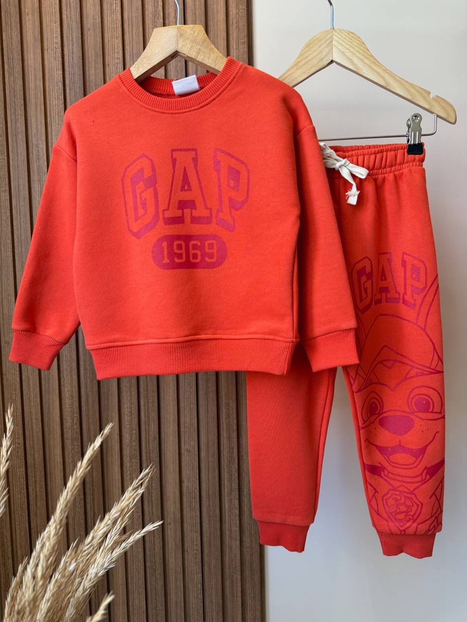 GAP Paw Patrol Baskılı İkili Takım- Kırmızı