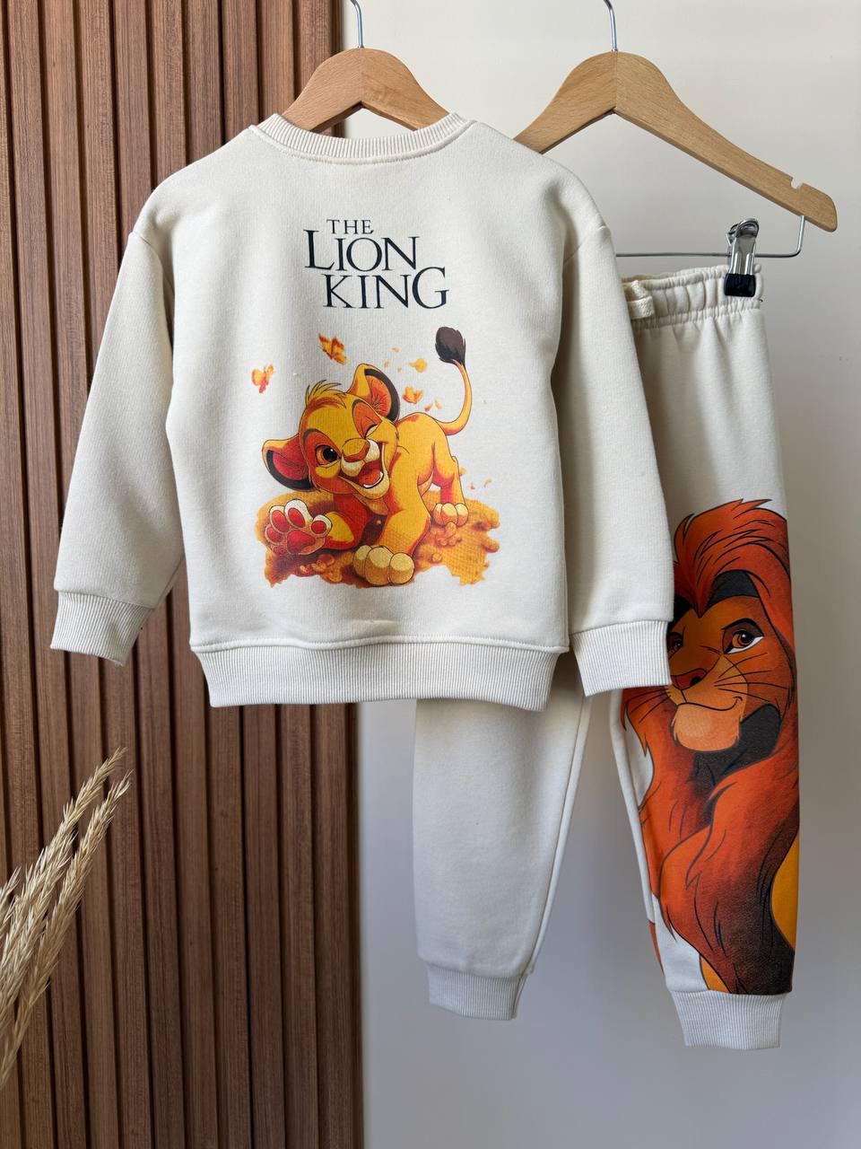 Lion King Baskılı İkili Takım
