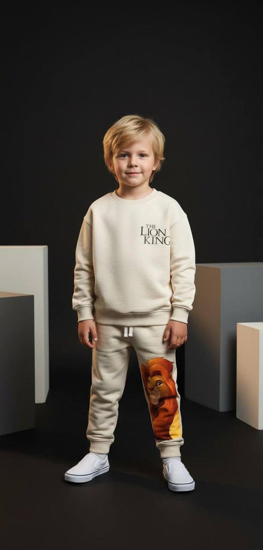 Lion King Baskılı İkili Takım