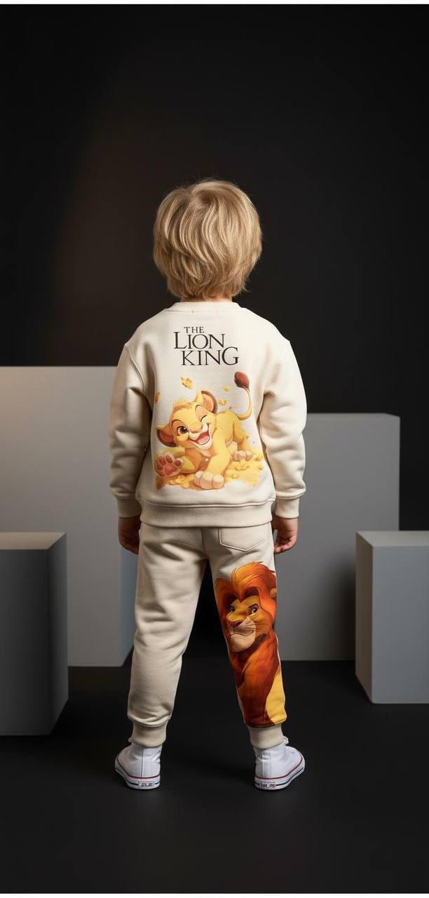 Lion King Baskılı İkili Takım