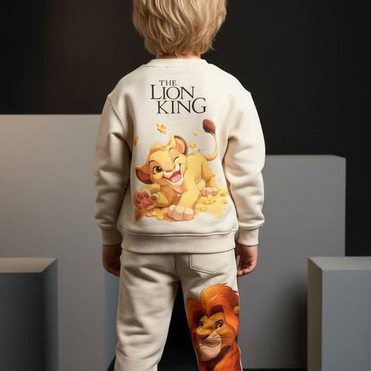 Lion King Baskılı İkili Takım