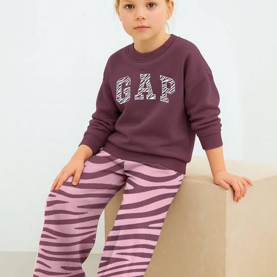 Gap Zebra Baskılı İkili Takım