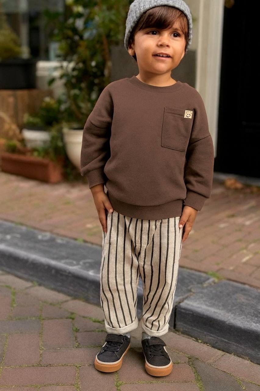 Smile Çizgili İkili Takım