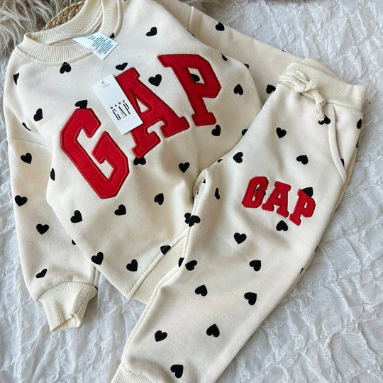 GP Kalp Baskılı İkili Takım