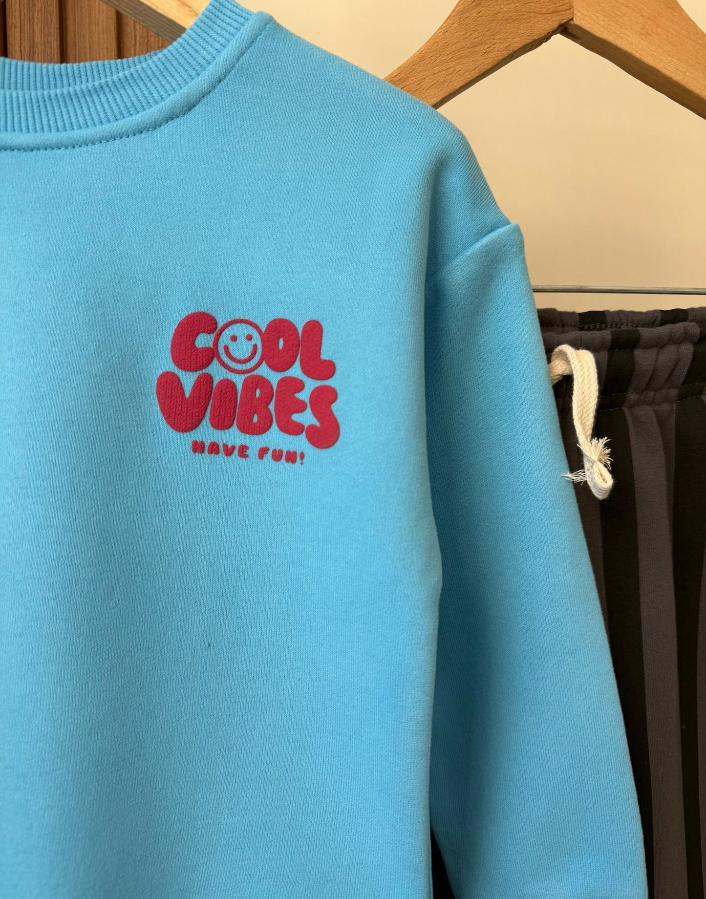 Cool Vibes Baskılı İkili Takım