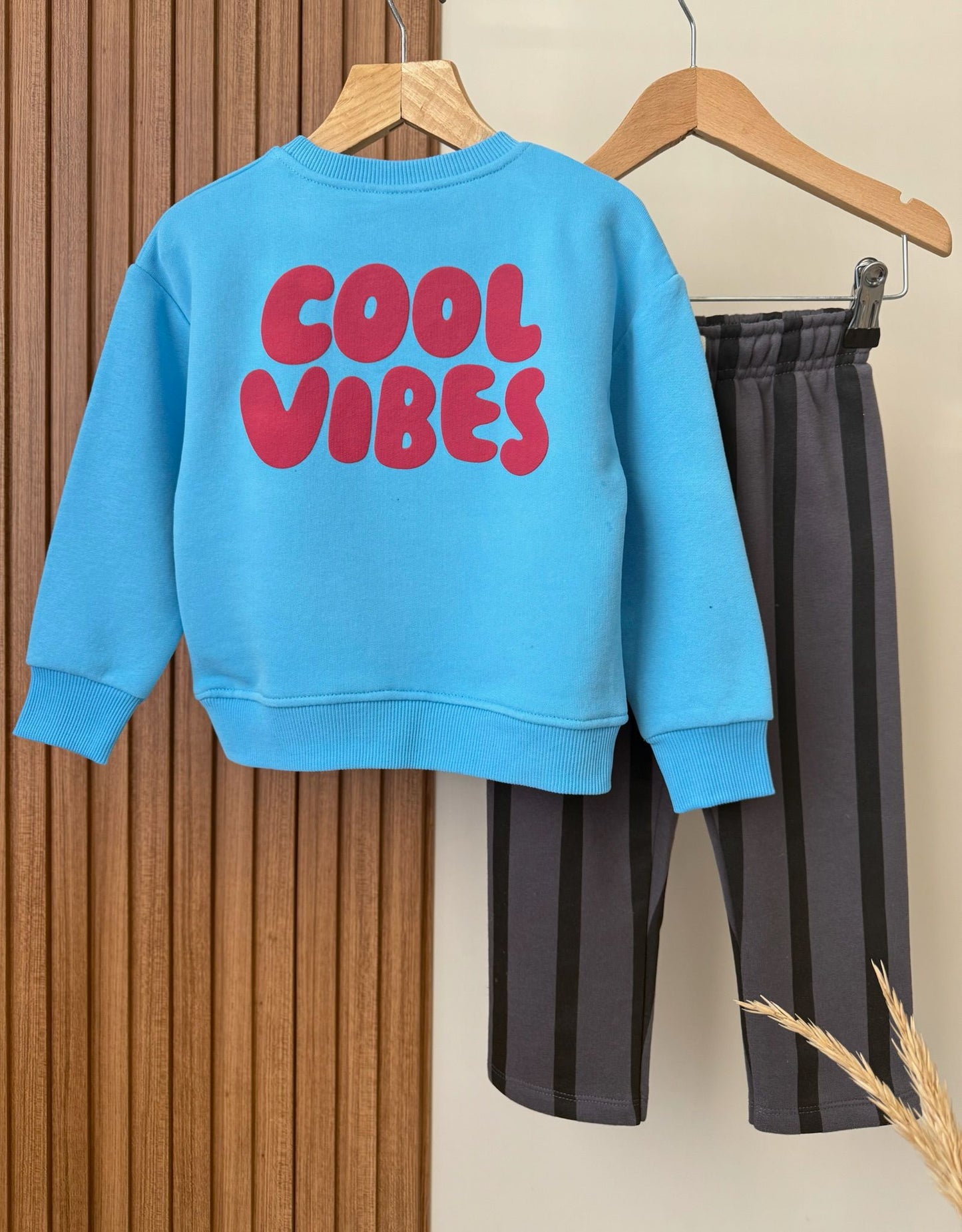 Cool Vibes Baskılı İkili Takım