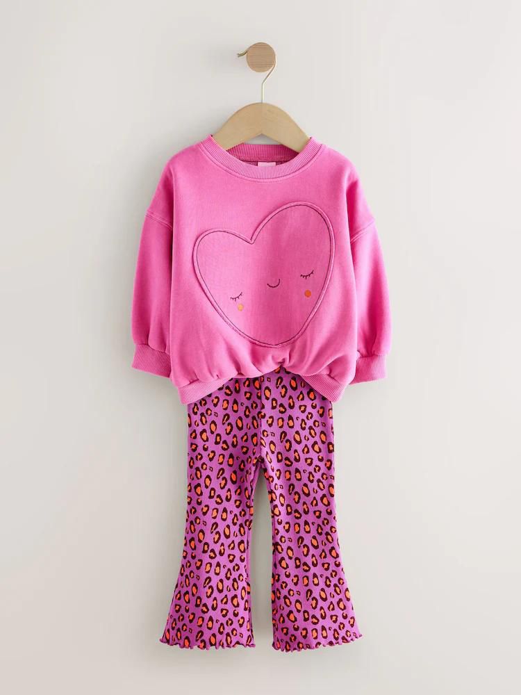 Kalp Detaylı İkili Takım